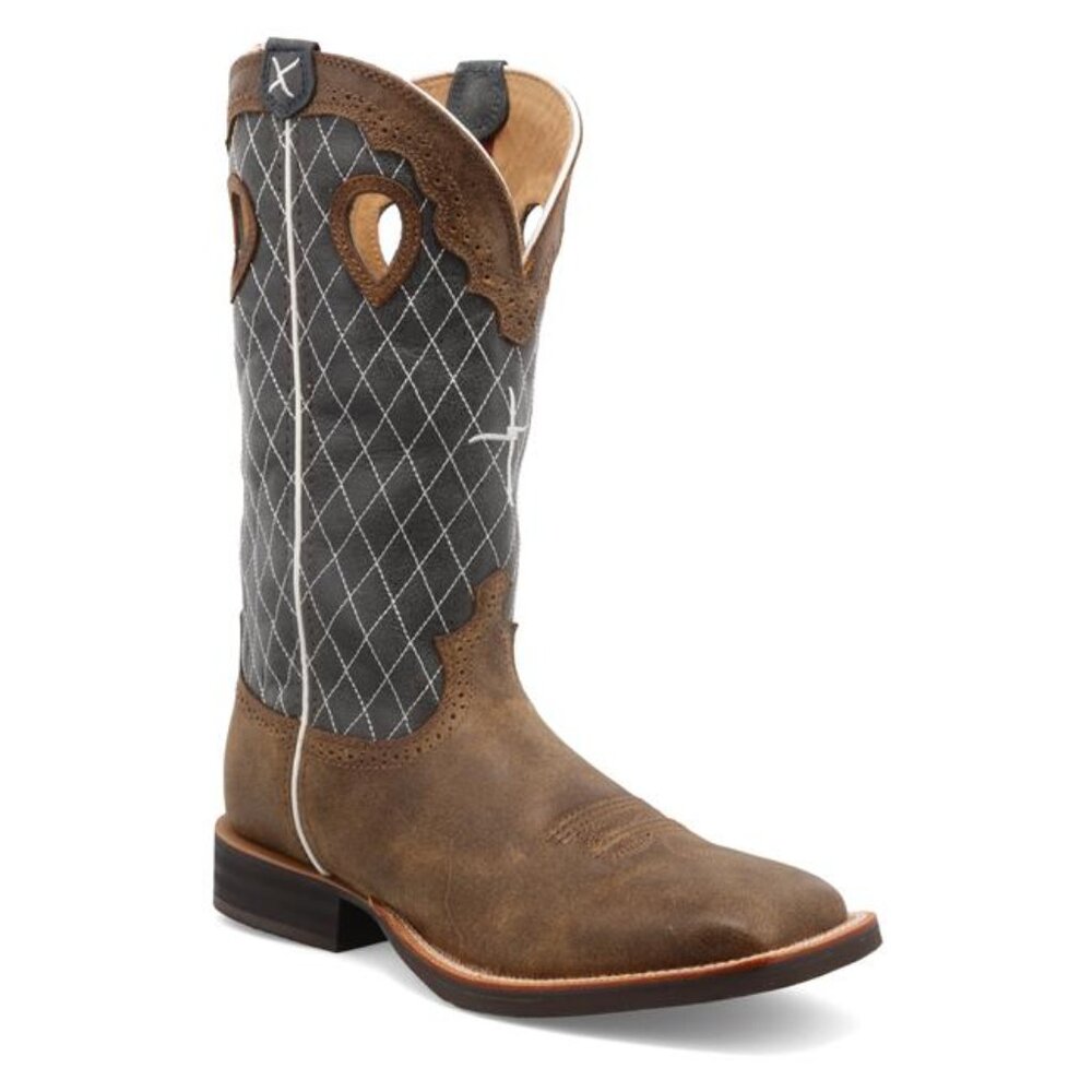Twisted X Men's Ruff Stock Bomber Cowboy Boots